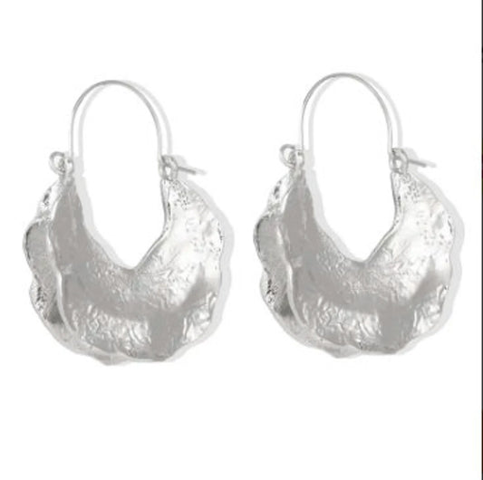 Silver Gothic Earring